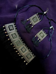 Necklace With  Earring