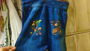 Baroque Print Leggings