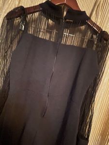Black Sheath Midi Dress