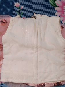 Adorable Pink &amp; White Party Dress