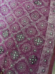 Pink Saree