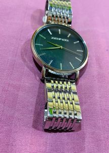 Women Silver Joker &amp; Witch Watch