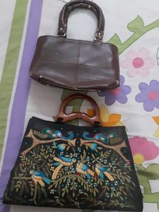 2 Used Handbags