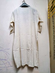 WINERED khadi Cotton Kurta Set With Dupatta