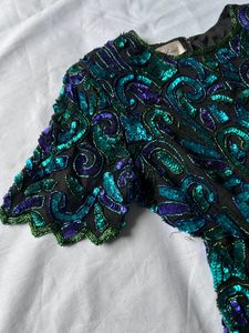 Kaleidoscope Sequinned Top