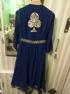 Nevey blue 💙 Embroidered Kurta