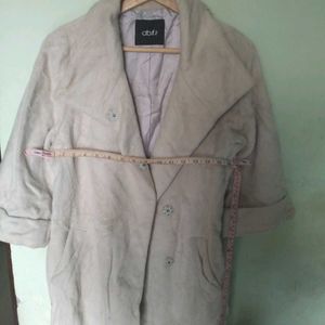ab.f.z Cream Coat Free Delivery 🚚
