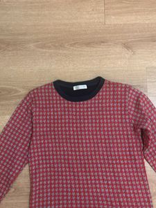 Korean Houndstooth Pullover