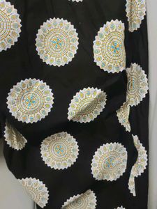 Stitched Churidar Set With Lining