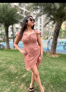 Chic Pink Mini Dress