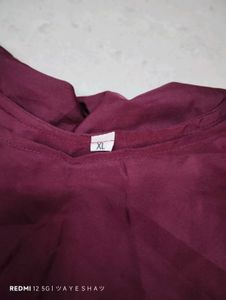 Purple Simple Gown
