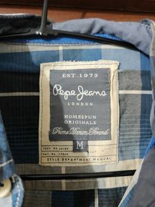 Checked Blue Shirt