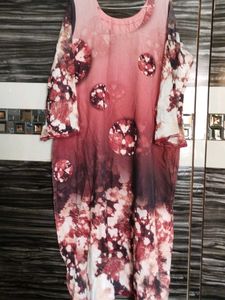 Floral Print Kurta