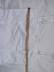 Abercrombie &amp; Fitch White Cotton Mini Dress