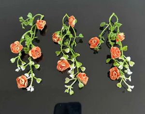 Miniature Orange Rose Bunches