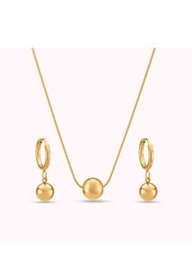 palmonas Golden Jewelry Set