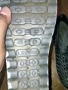 Girls silver colour shoes