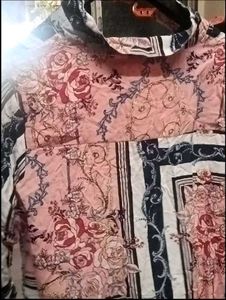 Floral Print Button-Down Shirt