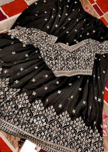 Black Lehenga Set