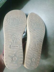 Bata Women Sandals Size -5