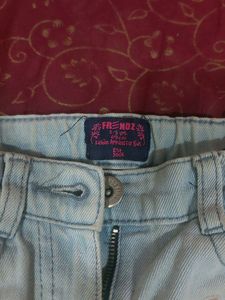 Combo Of Flared Jeans And Trouser