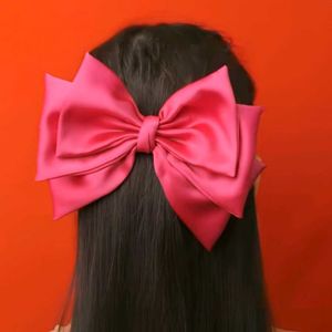 Satin Hair Bow for kids and women