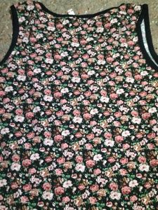 Floral Print Tank Top