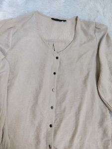 Women’s Tan Colour Shirt/Top