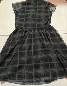 Plaid Fit Flare Mini Dress