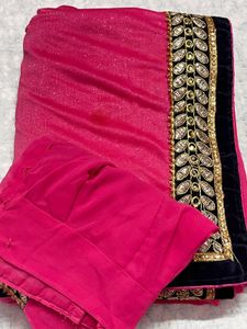 Saree,Party Wear Sadi With Blowse