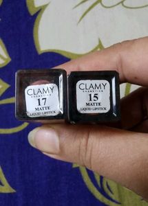 COMBO OF CLAMY- MATTE ME BROWN MATT LIPSTICK