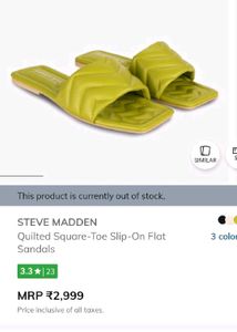 Steve madden Flats