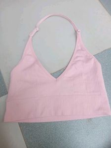 Victoria&#39;s Secret Ribbed Halter Top