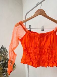 KASSUALLY Orange Top