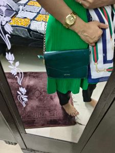 Allen solly  Green Crossbody Bag
