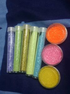 Glitter Tubes &amp; Pots Set
