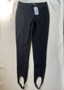 Mango Stylish Black Leggings