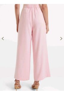 Pink Wide Leg Pants
