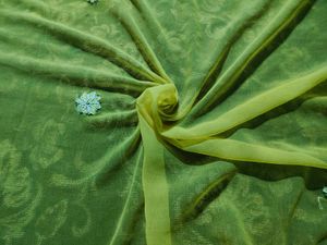 Mesmerising Pure Georgette Chikankari Saree