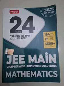JEE Main Chemistry - MTG 24 Years