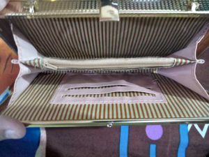 Golden Luxury&amp;spacious Clutch