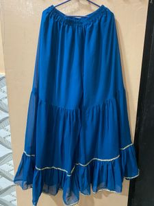 Elegant Blue Embellished Kurta
