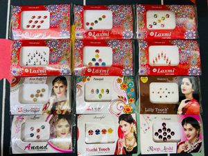 Fancy Bindi’s 12 Pcs. (Combo-3)