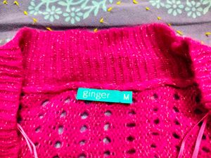 Crop cardigan sweater