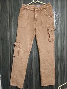 Cargo straight leg Jeans