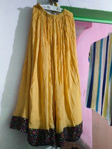 Full Flair Plazo With Dupatta..