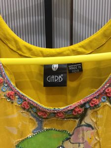 Floral Yellow Midi Dress