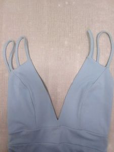 sky blue bodycupid dress