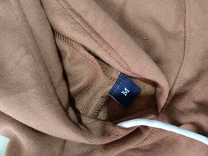 Never Give Up Graphic Hoodie, M Size