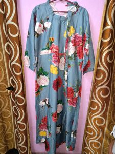 Floral Print Maxi Dress